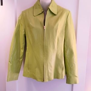 Colebrook leather jacket